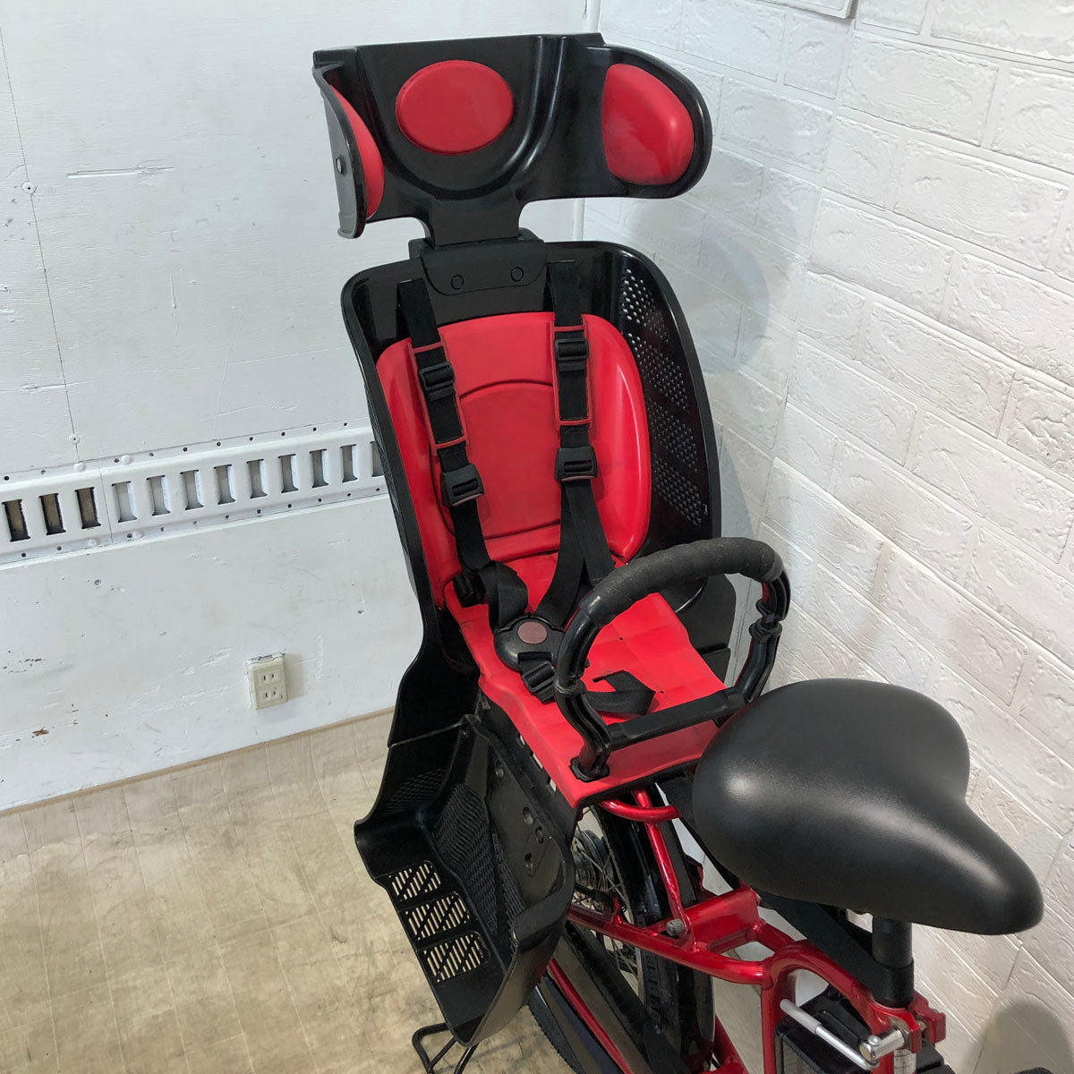 中古電動自転車 ヤマハ PAS Kiss mini XL パス キッス ミニ XL レッド 20インチ YB021