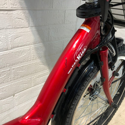 ヤマハ PAS Kiss mini XL パス キッス ミニ XL レッド 20インチ YB021【中古車】