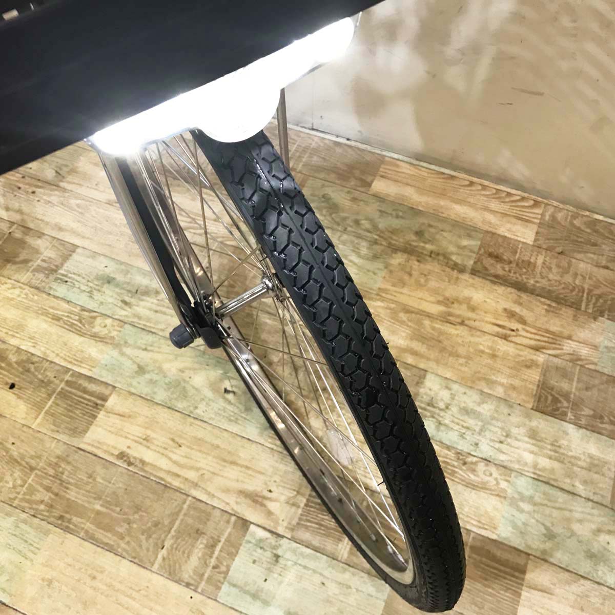 中古電動自転車 パナソニック ビビ DX ブラウン 26インチ KA033