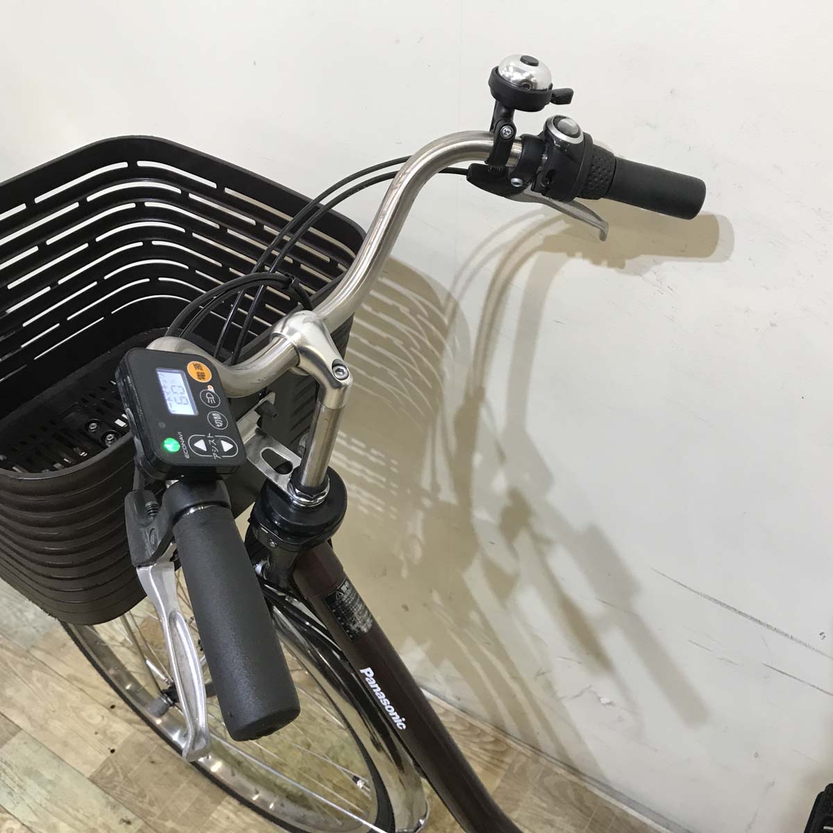 中古電動自転車 パナソニック ビビ DX ブラウン 26インチ KA033