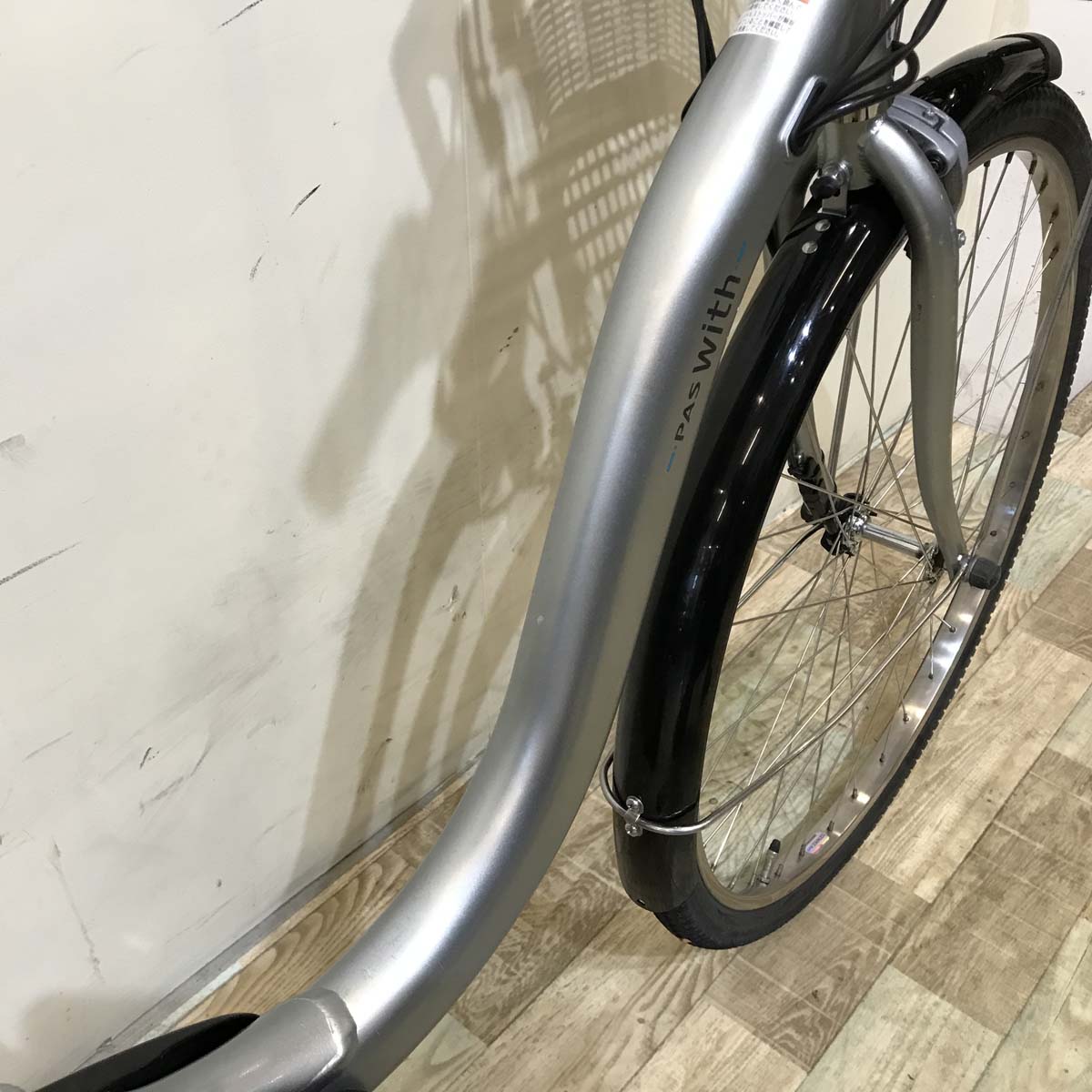 ヤマハ PAS With パス ウィズ シルバー 26インチ KV119【中古車】