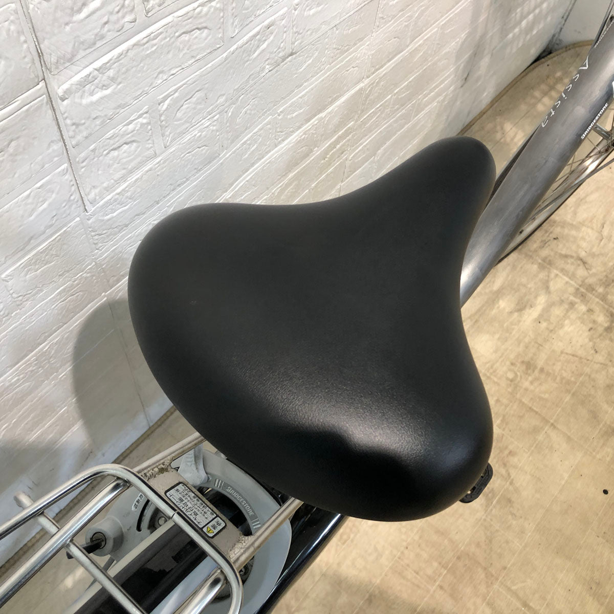 中古電動自転車 ブリヂストン アシスタ DX シルバー 26インチ YB022