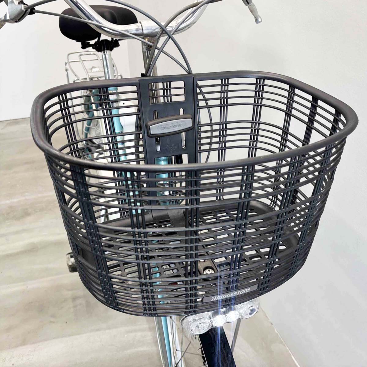 中古電動自転車 ブリヂストン アシスタコンパクト ブルー 20インチ YJ087