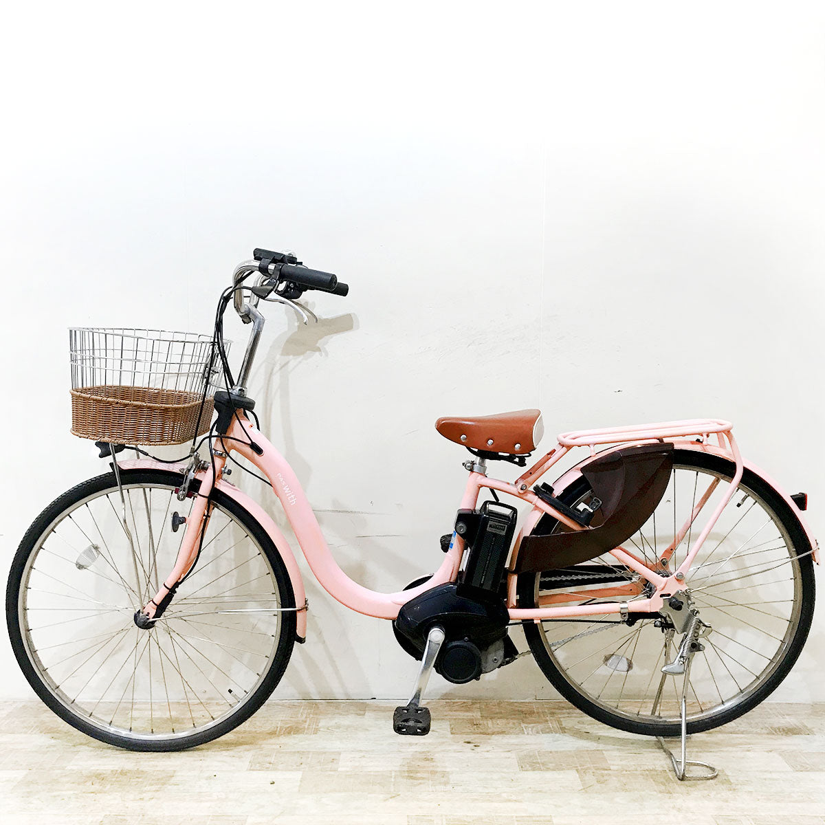 ヤマハ PAS With DX パス ウィズ DX ピンク 26インチ KF060 【中古車】