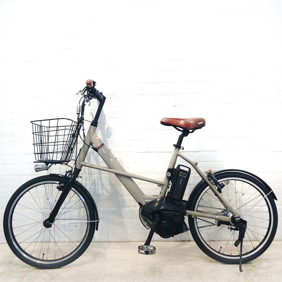 中古電動自転車 ヤマハ PAS シティX ベージュ 20インチ YG065