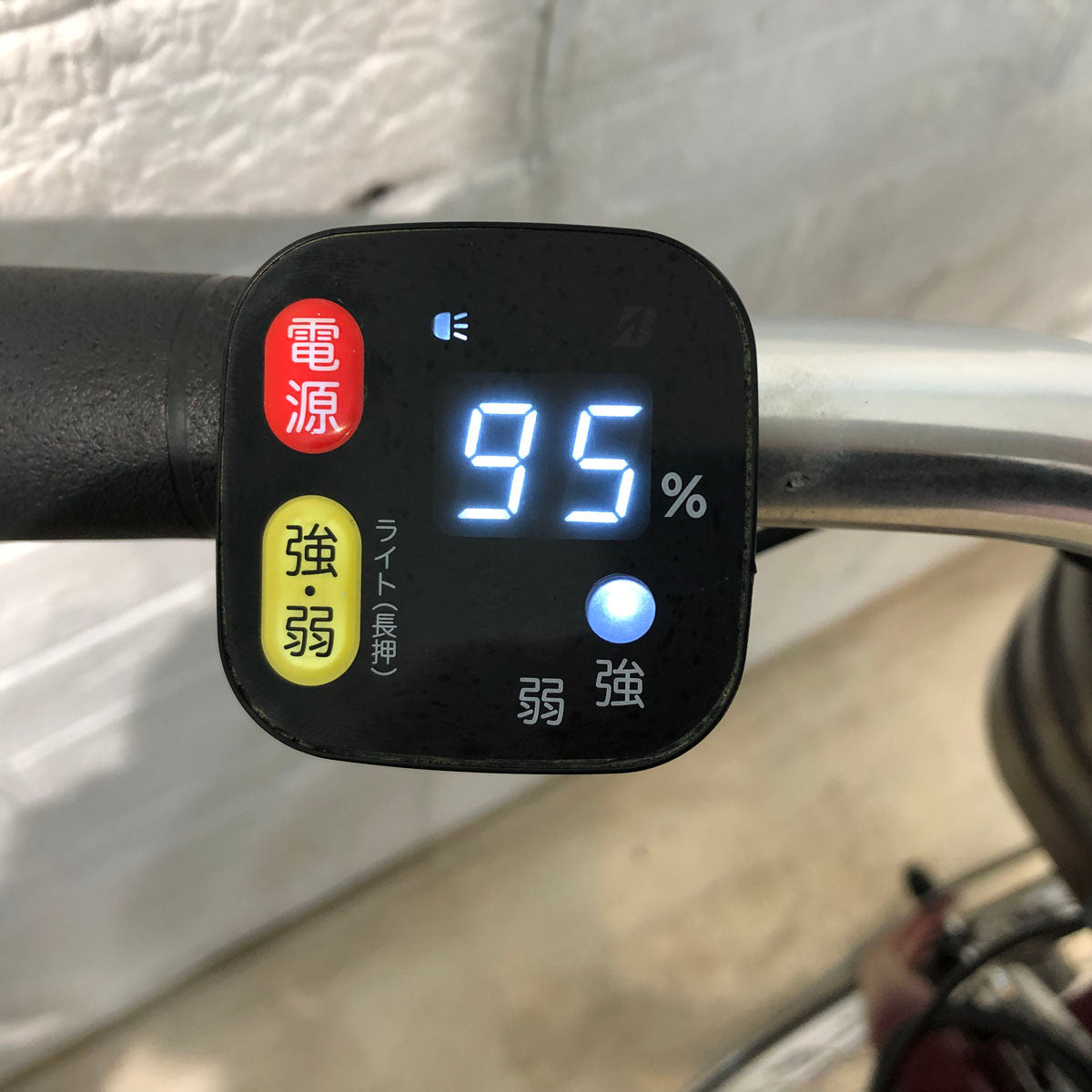 中古電動自転車 ブリヂストン フロンティア ラクット レッド 24インチ YB024