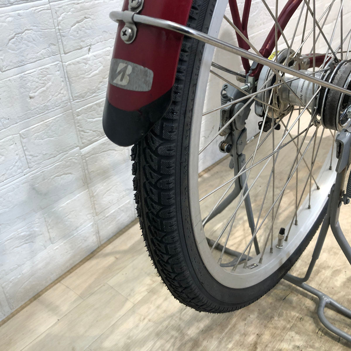 ブリヂストン フロンティア ラクット レッド 24インチ YB024 【中古車】