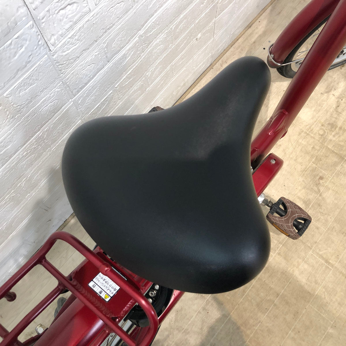 中古電動自転車 ブリヂストン フロンティア ラクット レッド 24インチ YB024