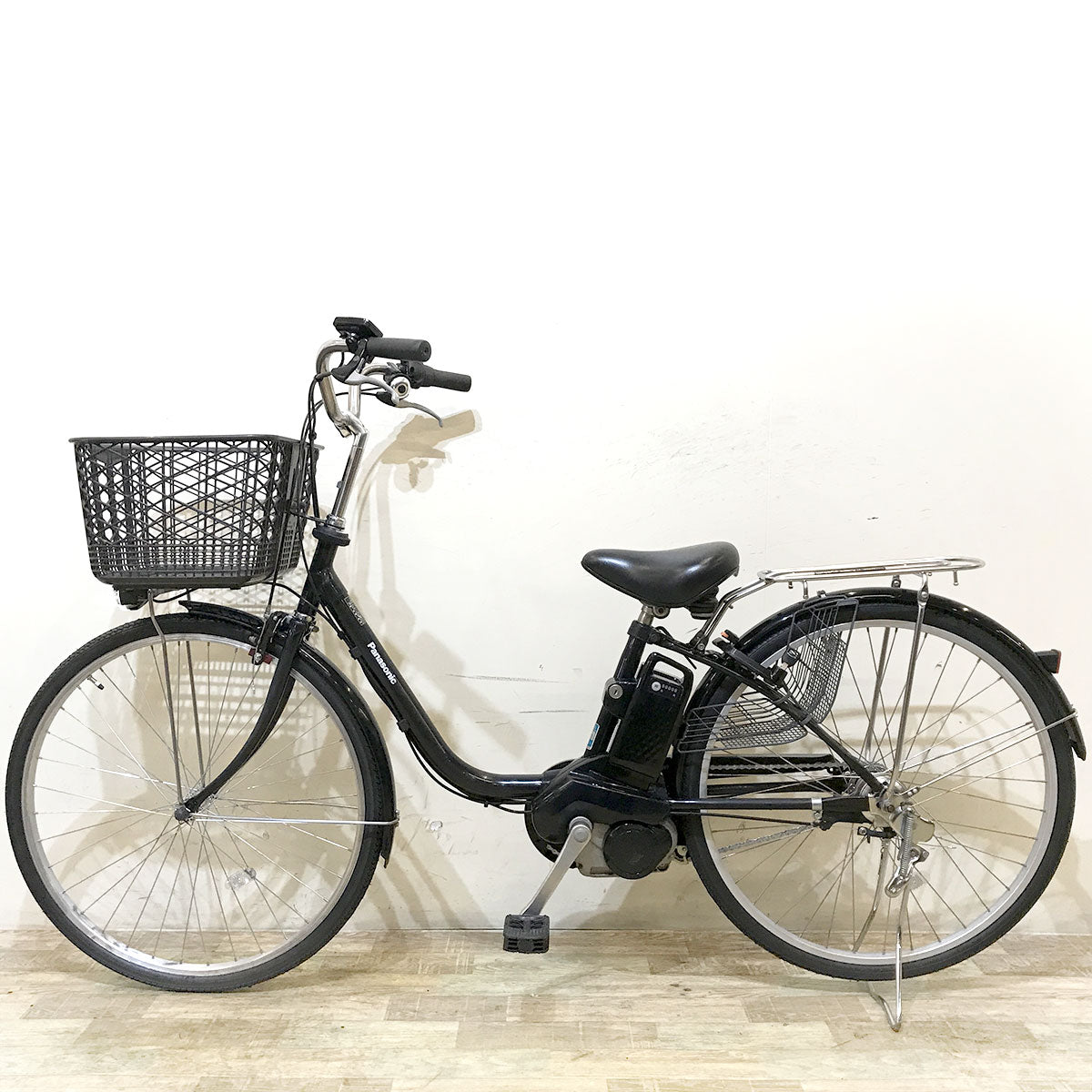 中古電動自転車 パナソニック ビビ YX ブラック 26インチ KF062