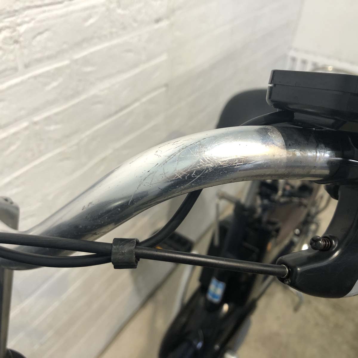 中古電動自転車 パナソニック ビビDX ネイビー 26インチ YG066