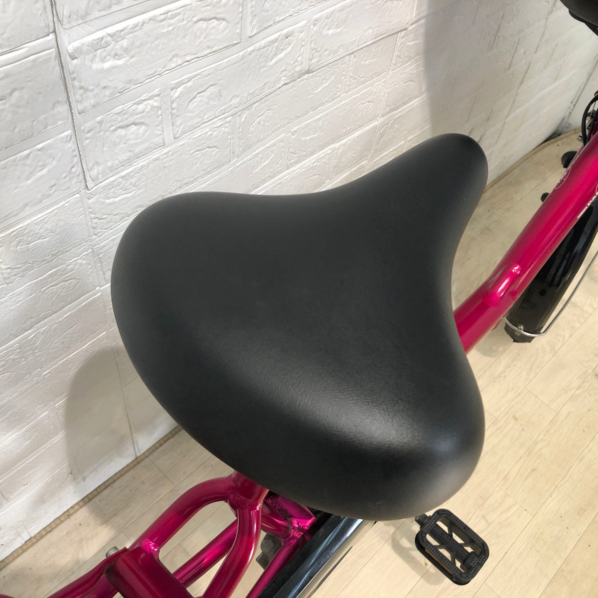 中古電動自転車 新品バッテリー ヤマハ PAS Kiss mini パス キッス ミニ ピンク 20インチ YB025