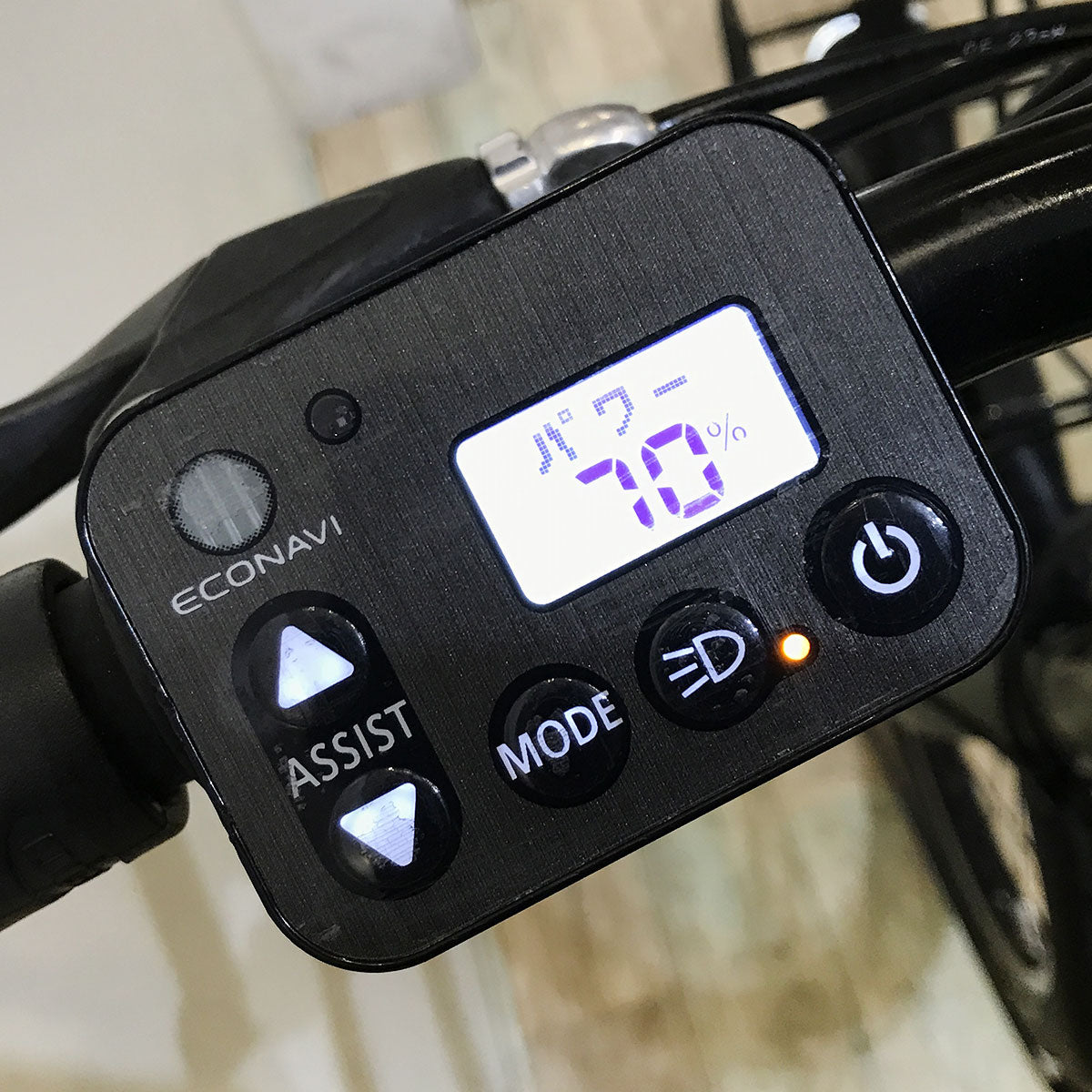 中古電動自転車 パナソニック ベロスター ミニ カーキ 20インチ KF063