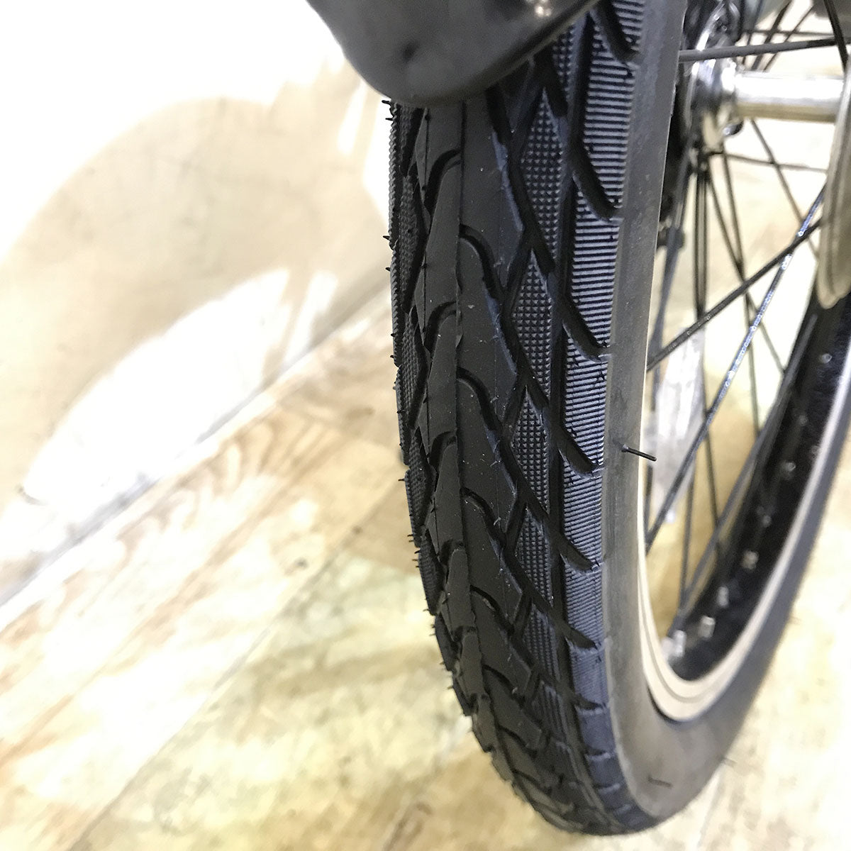 中古電動自転車 パナソニック ベロスター ミニ カーキ 20インチ KF063