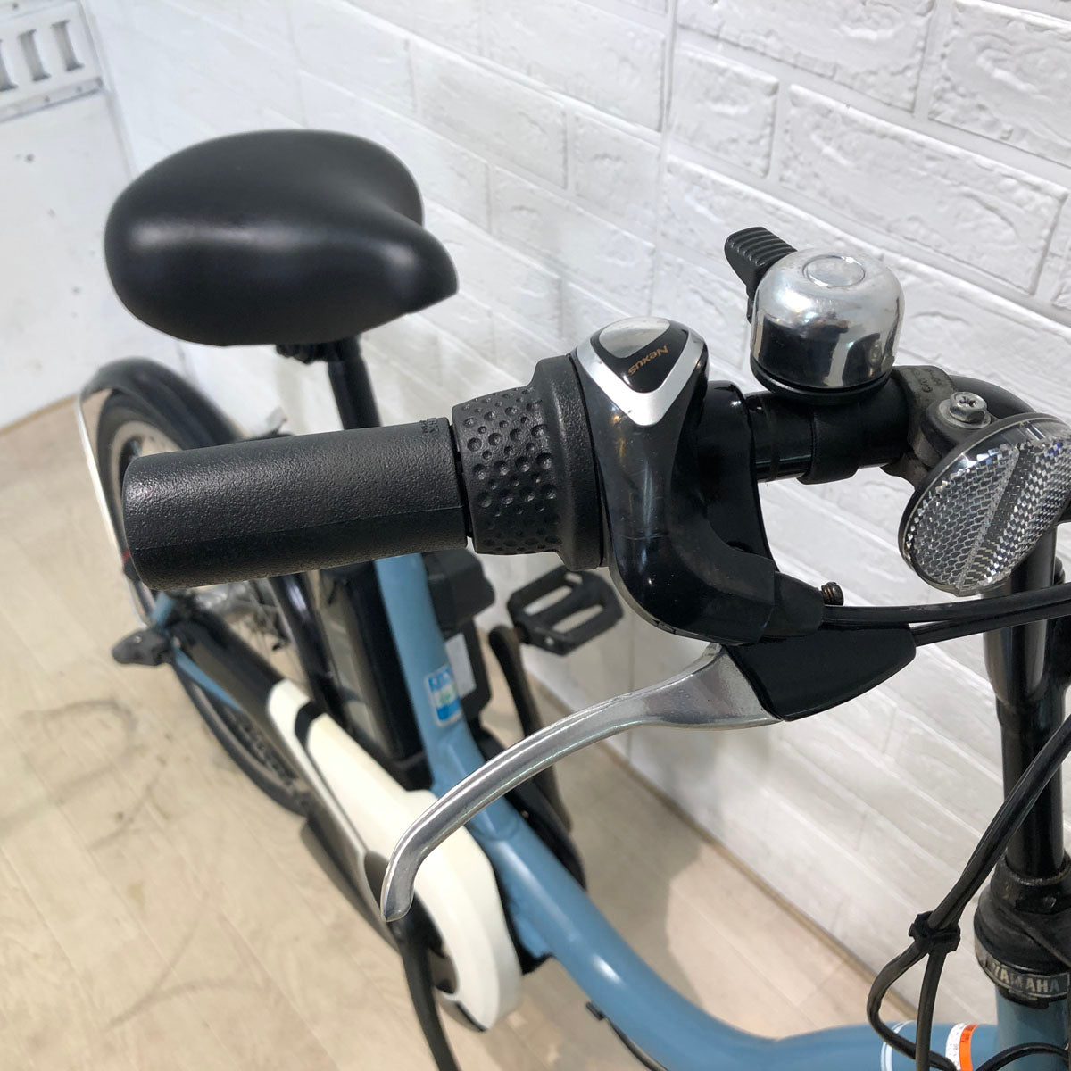 中古電動自転車 ヤマハ PAS CITY C パス シティ C ブルー 20インチ YB026 