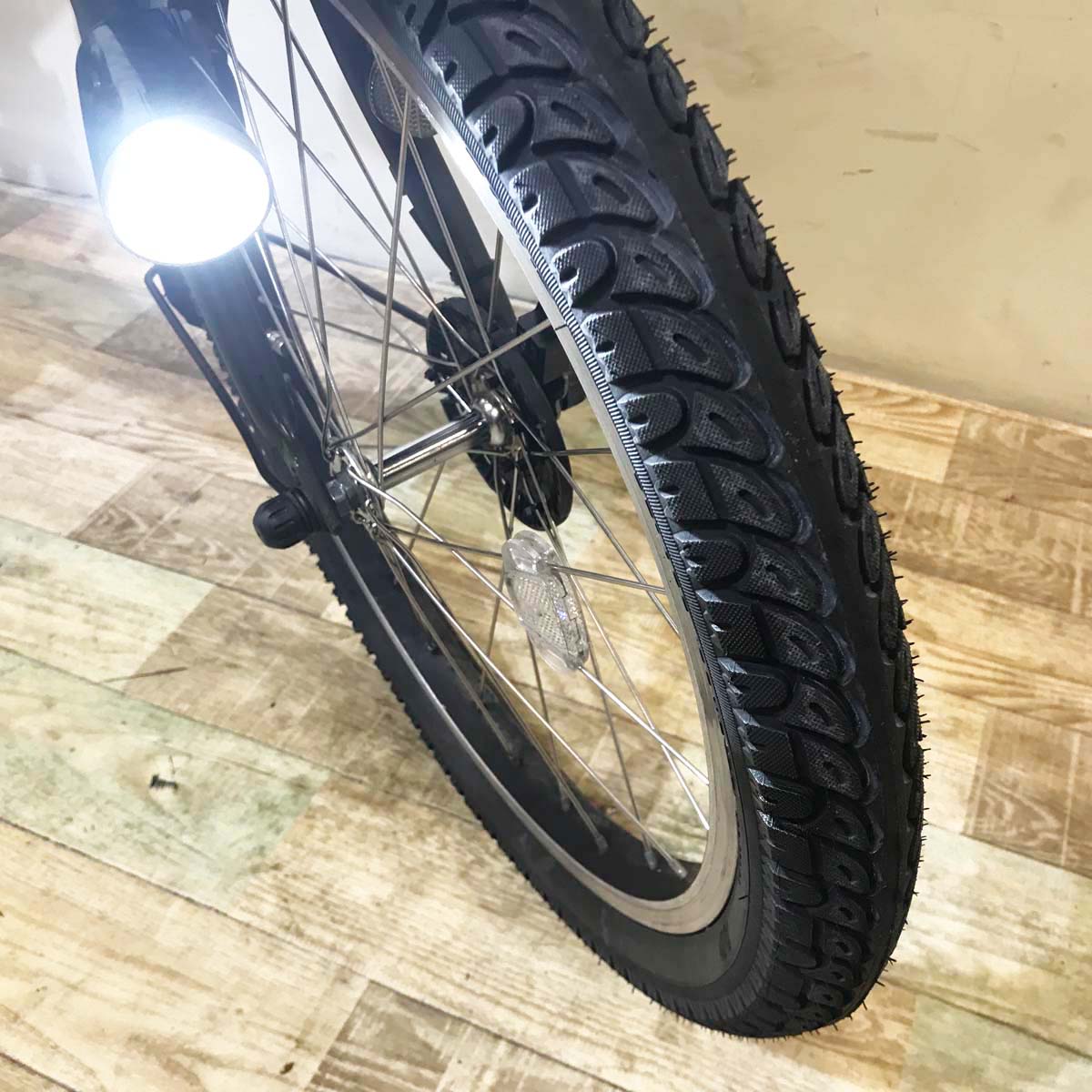 中古電動自転車 ヤマハ PAS Kiss mini パス キッス ミニ カーキ 20インチ KA038