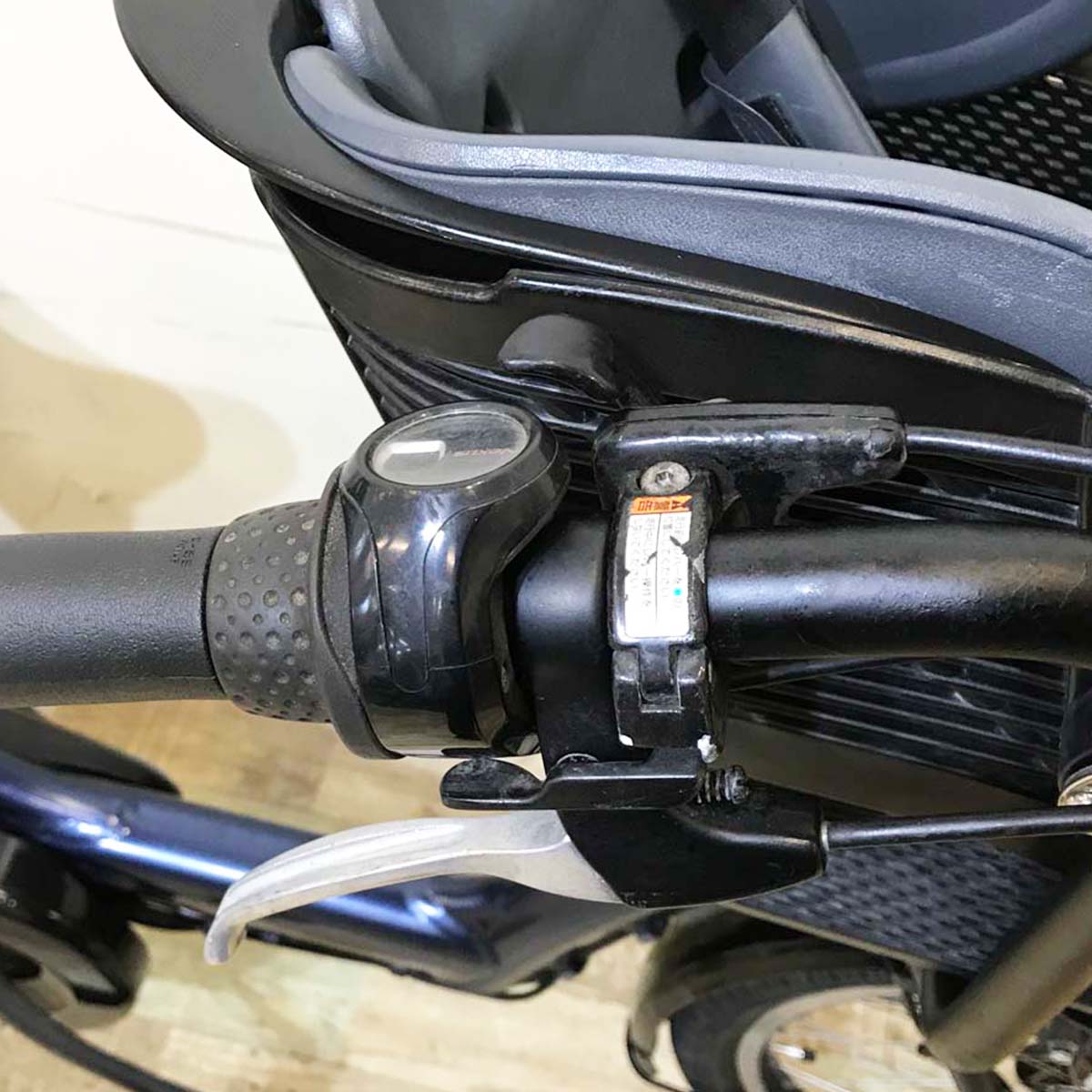 中古電動自転車 ヤマハ PAS Kiss mini パス キッス ミニ ネイビー 20インチ KA039