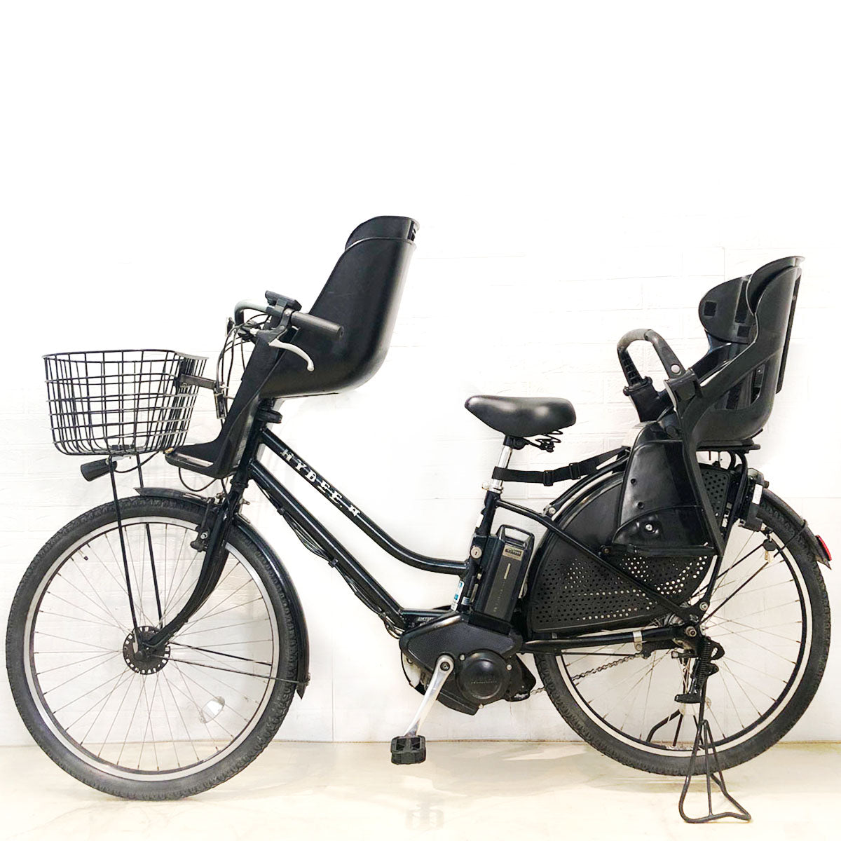 中古電動自転車 ブリヂストン HYDEE 2 ハイディ ツー ブラック 26インチ YB028 