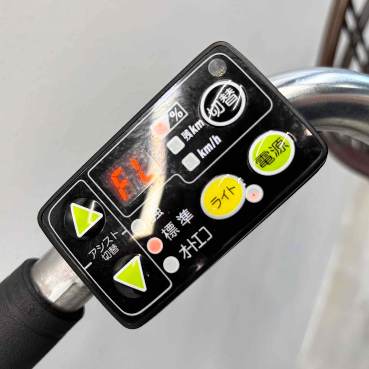 中古電動自転車 ブリヂストン アシスタDX ブラウン 26インチ YJ091