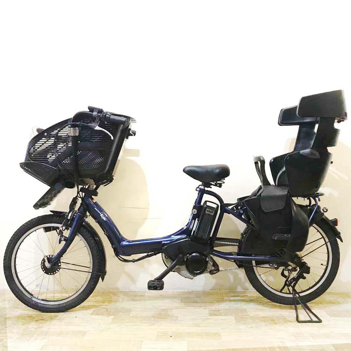 ヤマハ PAS Kiss mini パス キッス ミニ ネイビー 20インチ KA039【中古車】