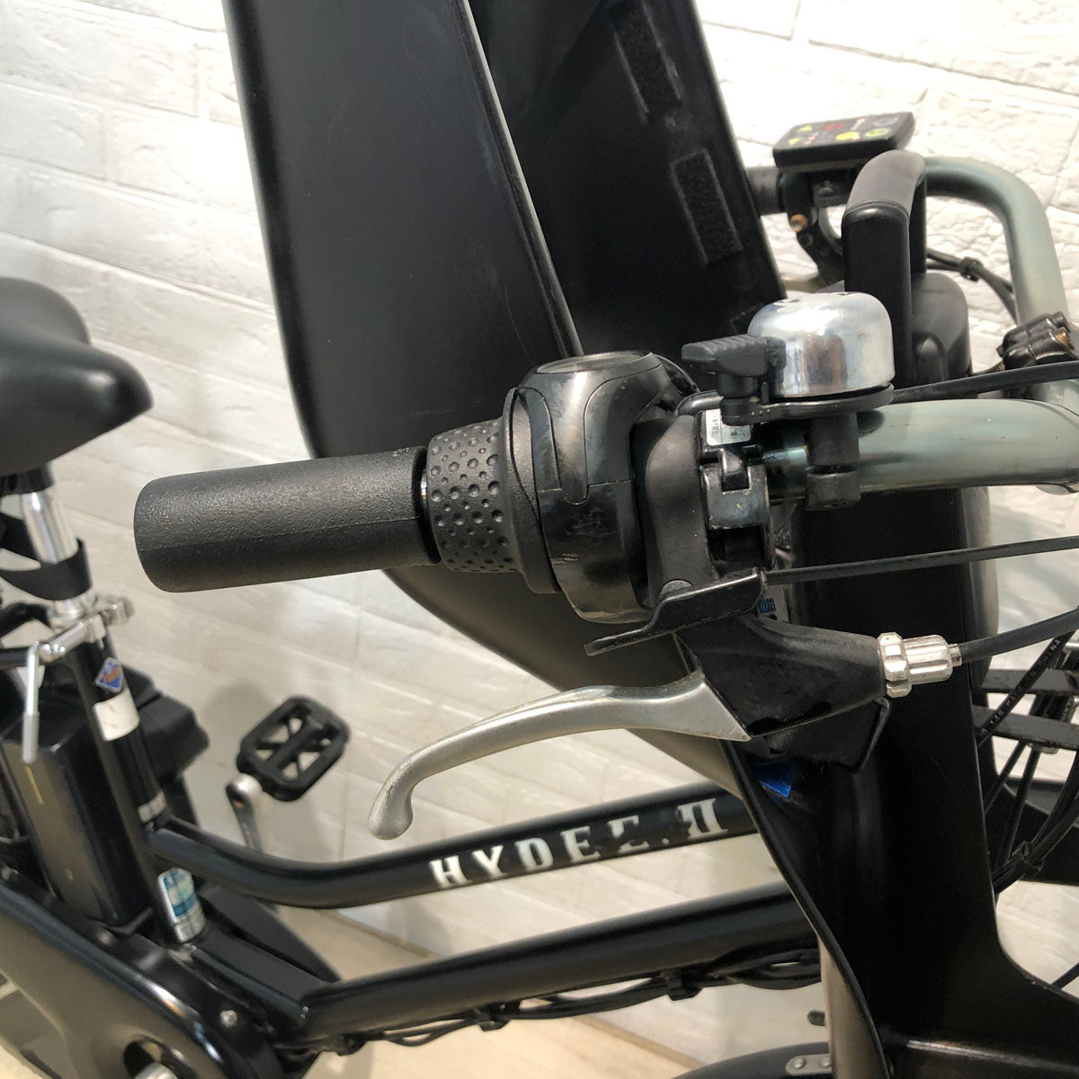 中古電動自転車 ブリヂストン HYDEE 2 ハイディ ツー ブラック 26インチ YB028 