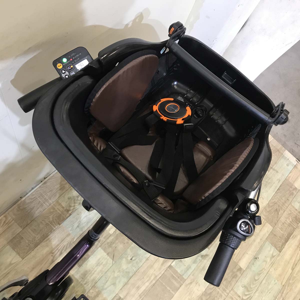 中古電動自転車 パナソニック ギュット ミニ パープル 20インチ KA040