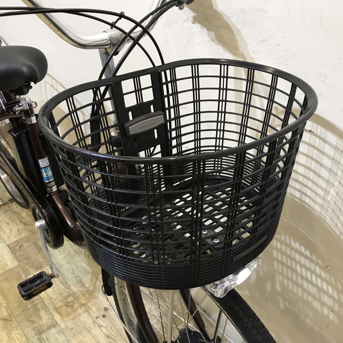 中古電動自転車  ブリヂストン フロンティア DX ブラウン 26インチ KF066