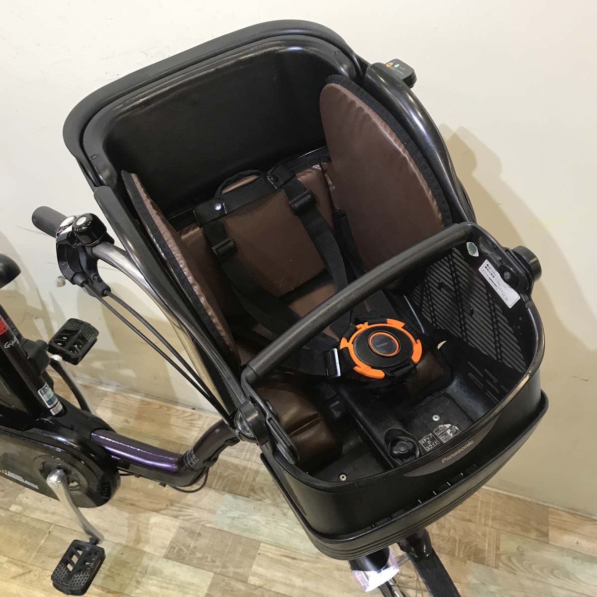 中古電動自転車 パナソニック ギュット ミニ パープル 20インチ KA040