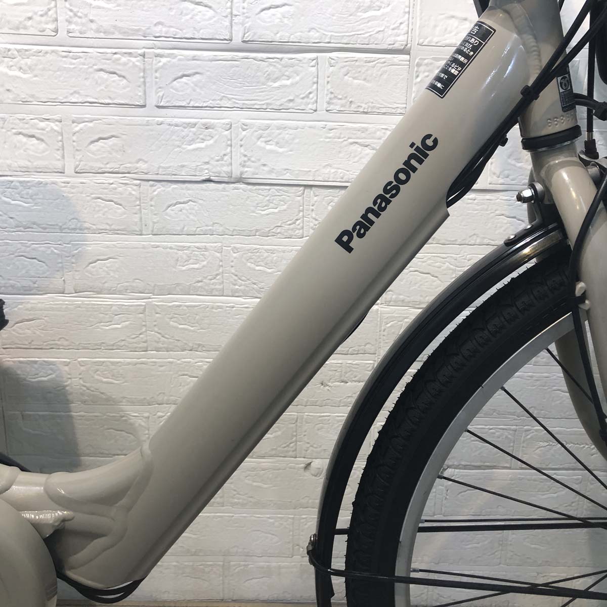 中古電動自転車 パナソニック ギュットアニーズF ベージュ 26インチ