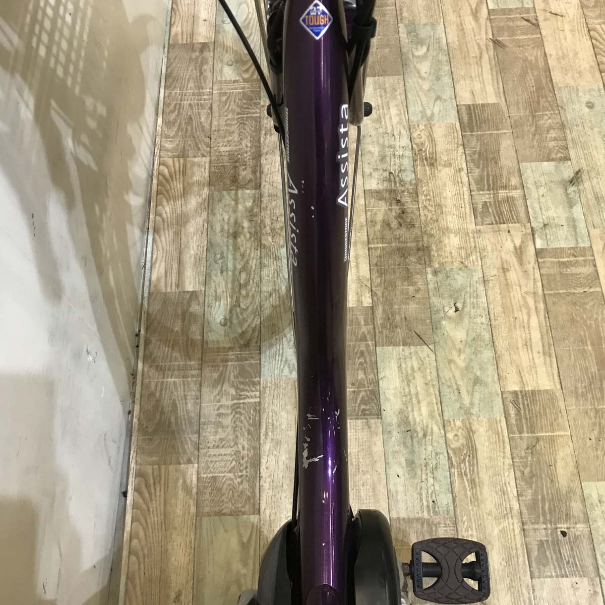 ブリヂストン アシスタ DX パープル 26インチ KA041 【中古車】