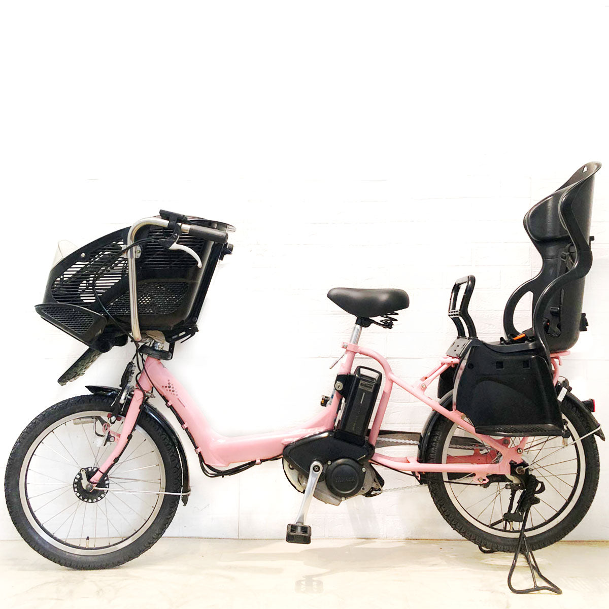 中古電動自転車 ブリヂストン アンジェリーノ プティット e ピンク 20インチ YB030