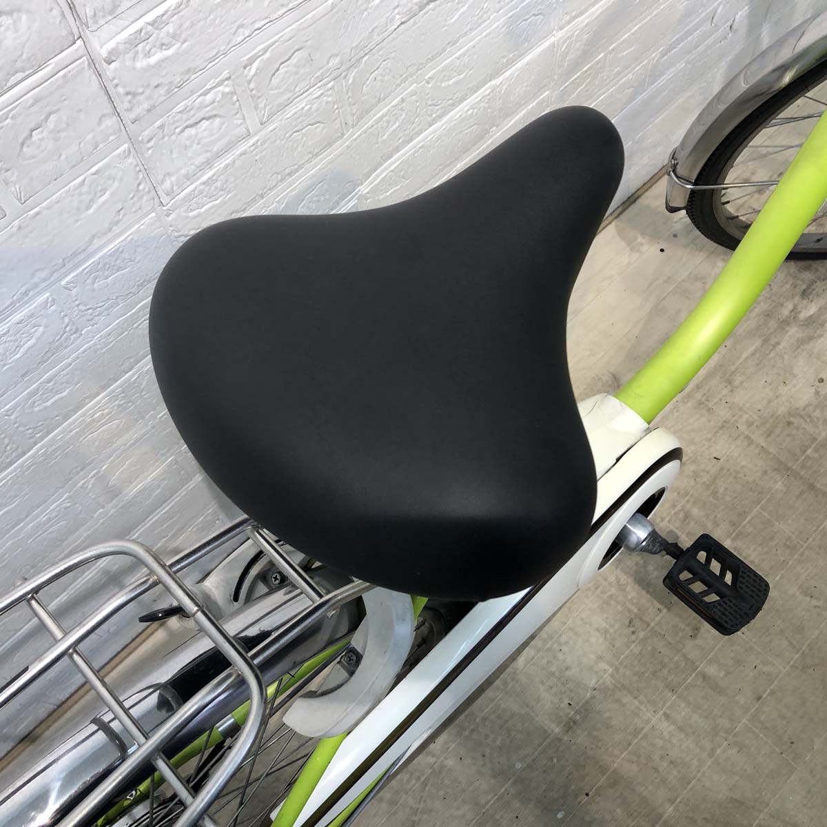 中古電動自転車 パナソニック ビビDX グリーン 26インチ YG072