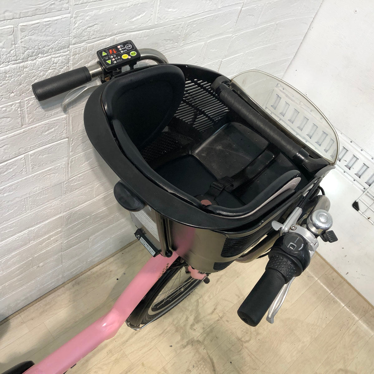 中古電動自転車 ブリヂストン アンジェリーノ プティット e ピンク 20インチ YB030