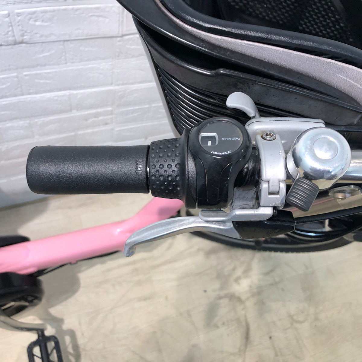 中古電動自転車 ブリヂストン アンジェリーノ プティット e ピンク 20インチ YB030