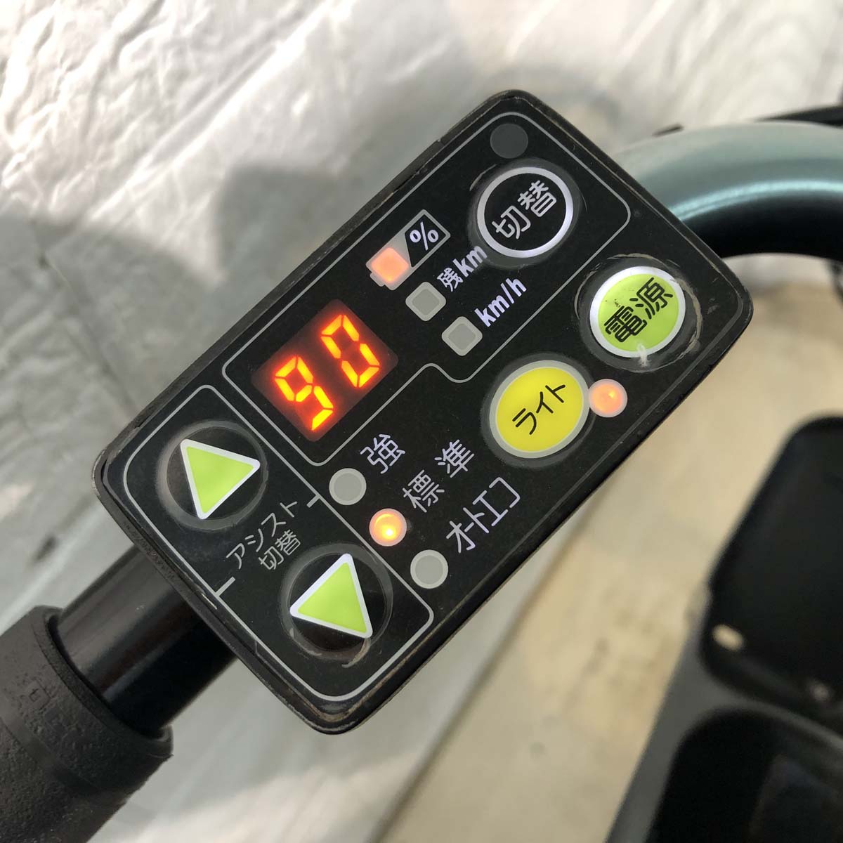 中古電動自転車 ブリヂストン ハイディ2 ブラック 26インチ YG073