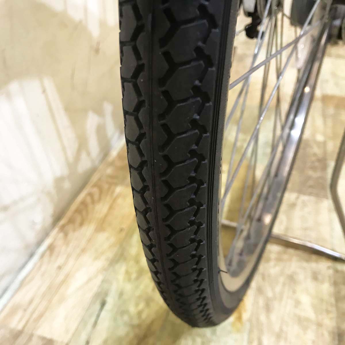 中古電動自転車 パナソニック ビビ スペシャル5 ブラウン 26インチ KA043