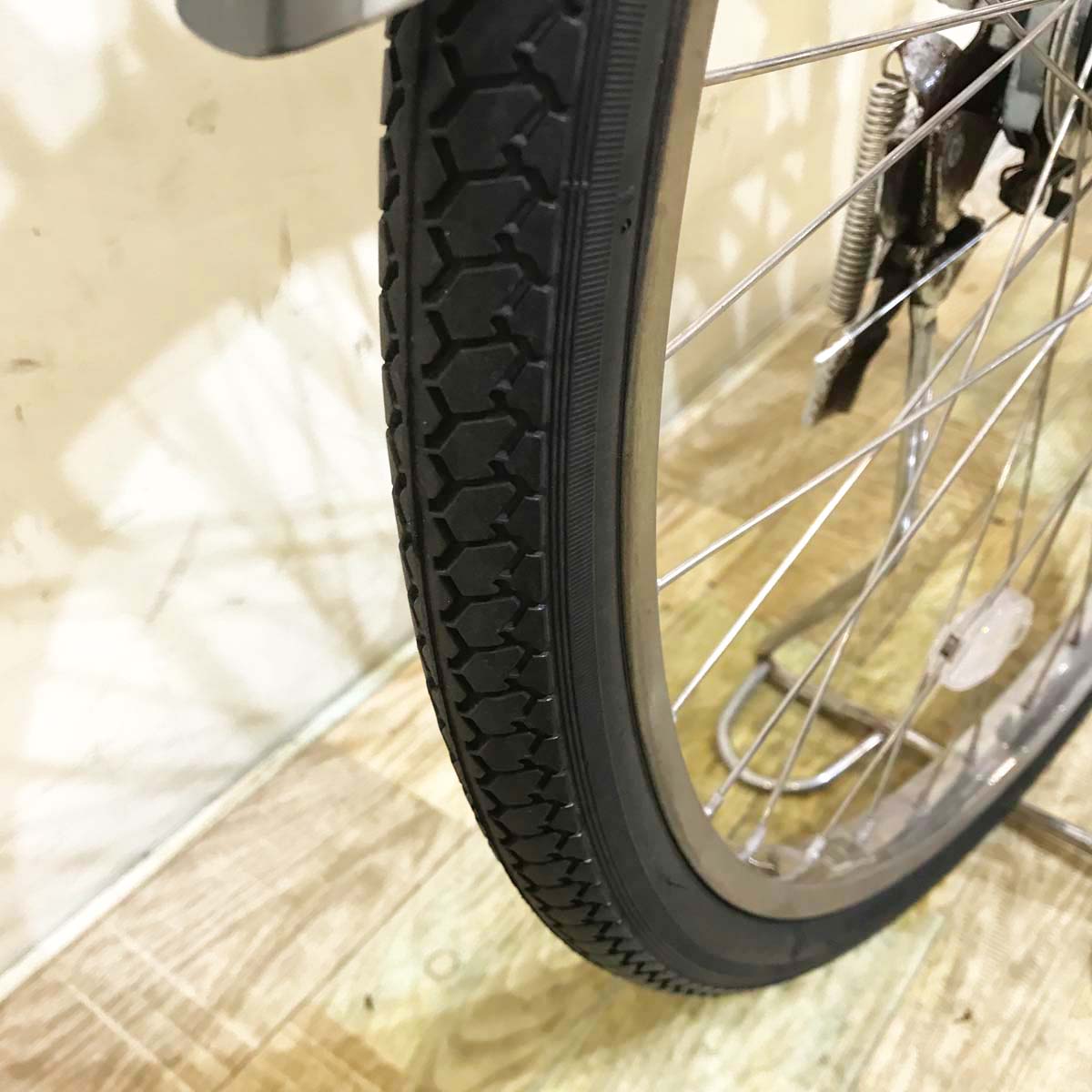 中古電動自転車 ブリヂストン アシスタ DX ゴールド 26インチ KA044