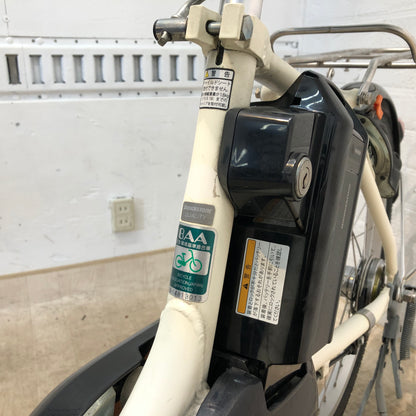 ブリヂストン アシスタ ユニ プレミア ホワイト 20インチ YP053 【中古車】