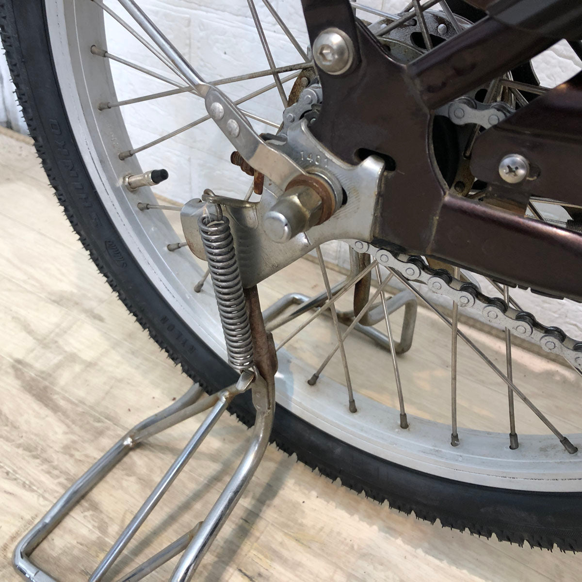中古電動自転車 パナソニック ギュット ミニ DX ブラウン 20インチ YD511
