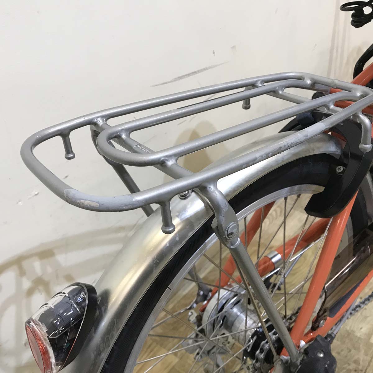 中古電動自転車 パナソニック ビビ LS オレンジ 20インチ KA045