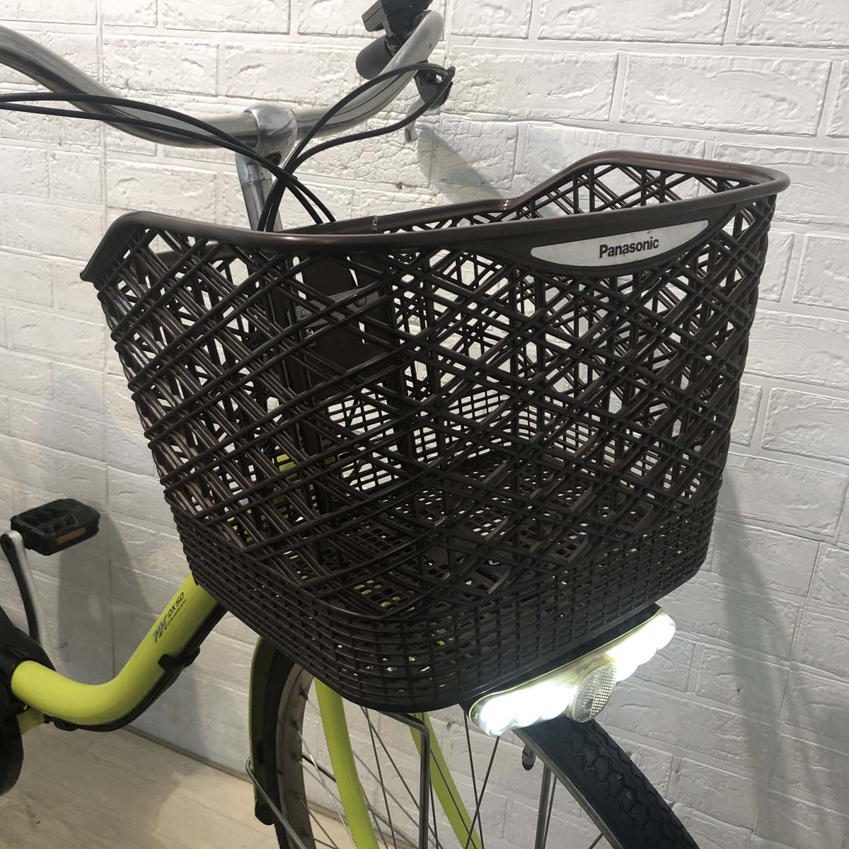中古電動自転車 パナソニック ビビDX SD グリーン 26インチ YG075