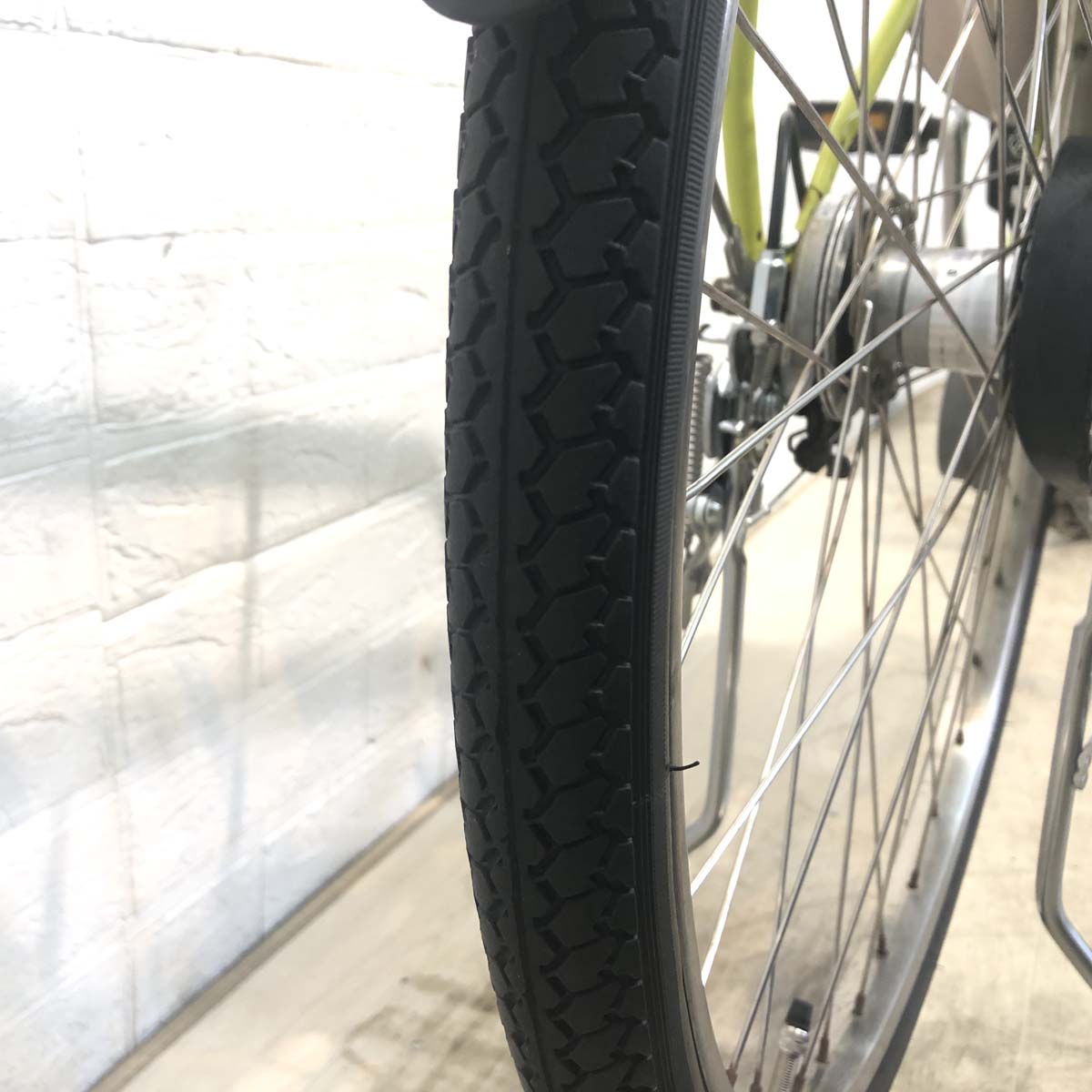 中古電動自転車 パナソニック ビビDX SD グリーン 26インチ YG075