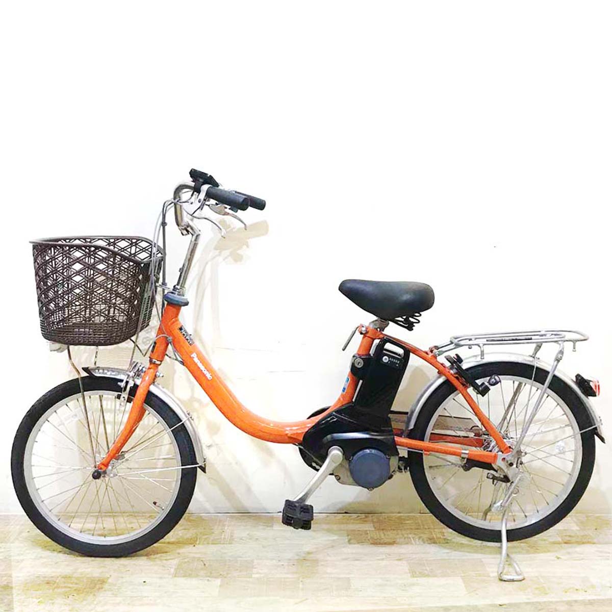 中古電動自転車 パナソニック ビビ LS オレンジ 20インチ KA045 – e