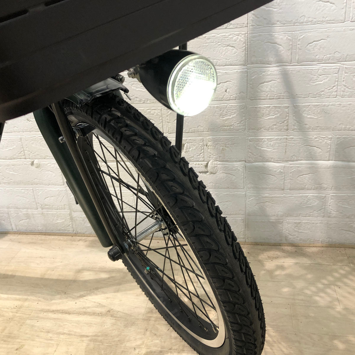 中古電動自転車 パナソニック ギュット アニーズ DX グリーン 20インチ YB033