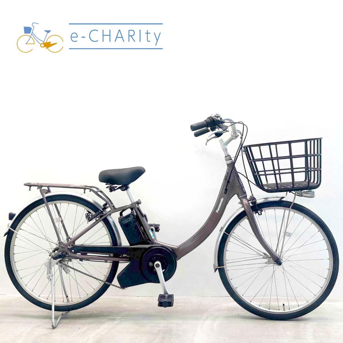 ✨美品⭐️新品サドル✨室内保管✨パナソニックビビ✨電動自転車✨完成