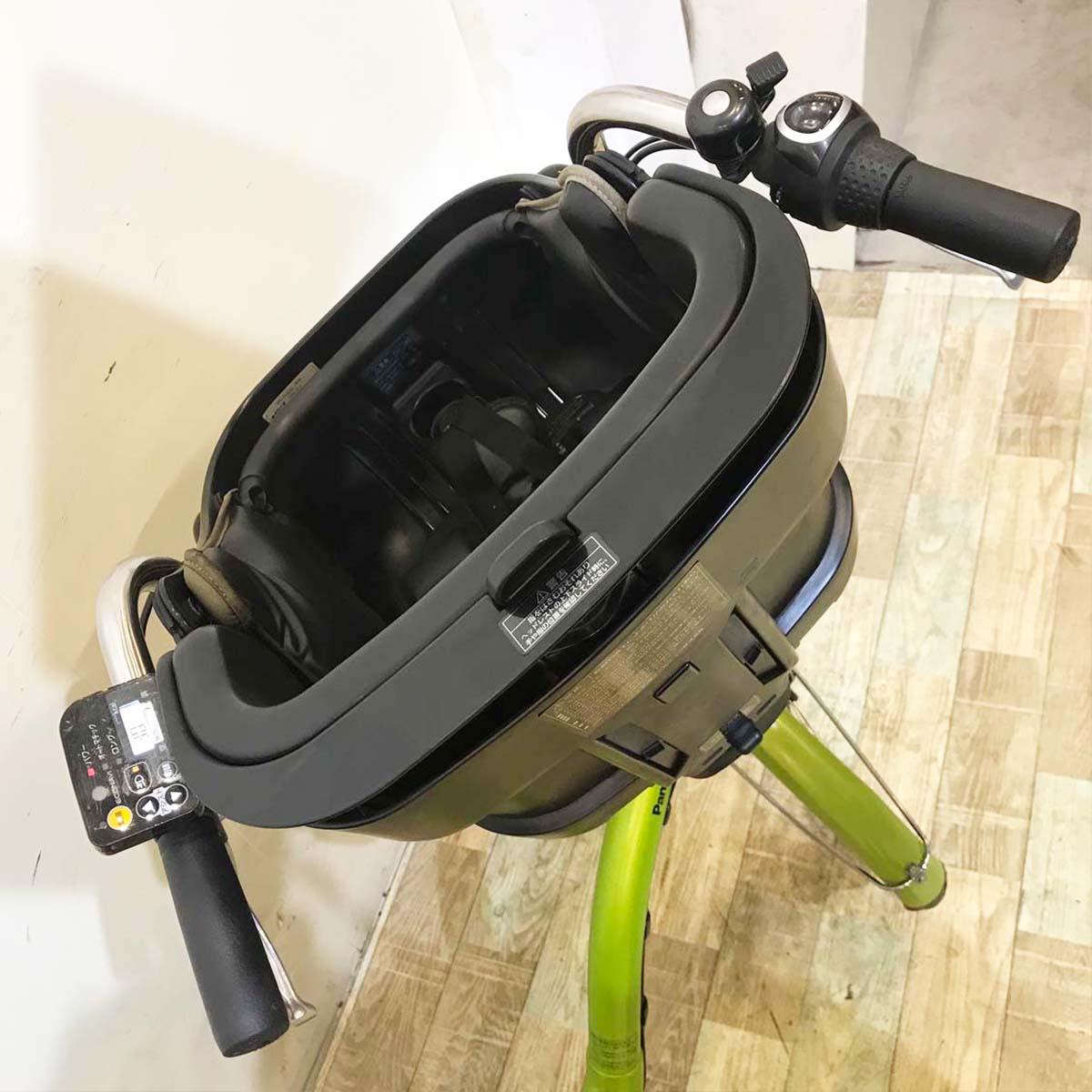 中古電動自転車 パナソニック ギュット ミニ DX グリーン 20インチ KA046