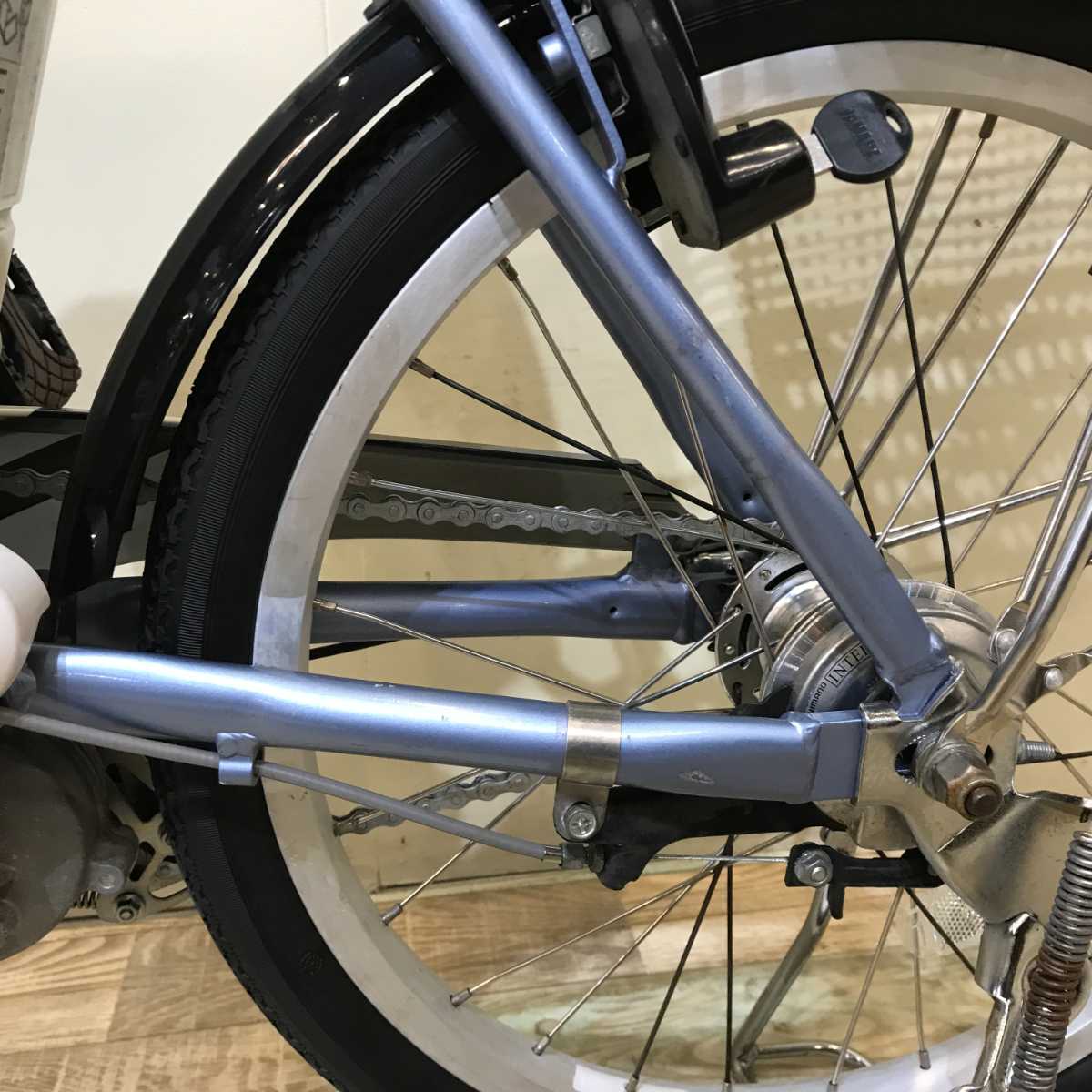 ヤマハ PAS コンパクト パープル 20インチ KR057 【中古車】