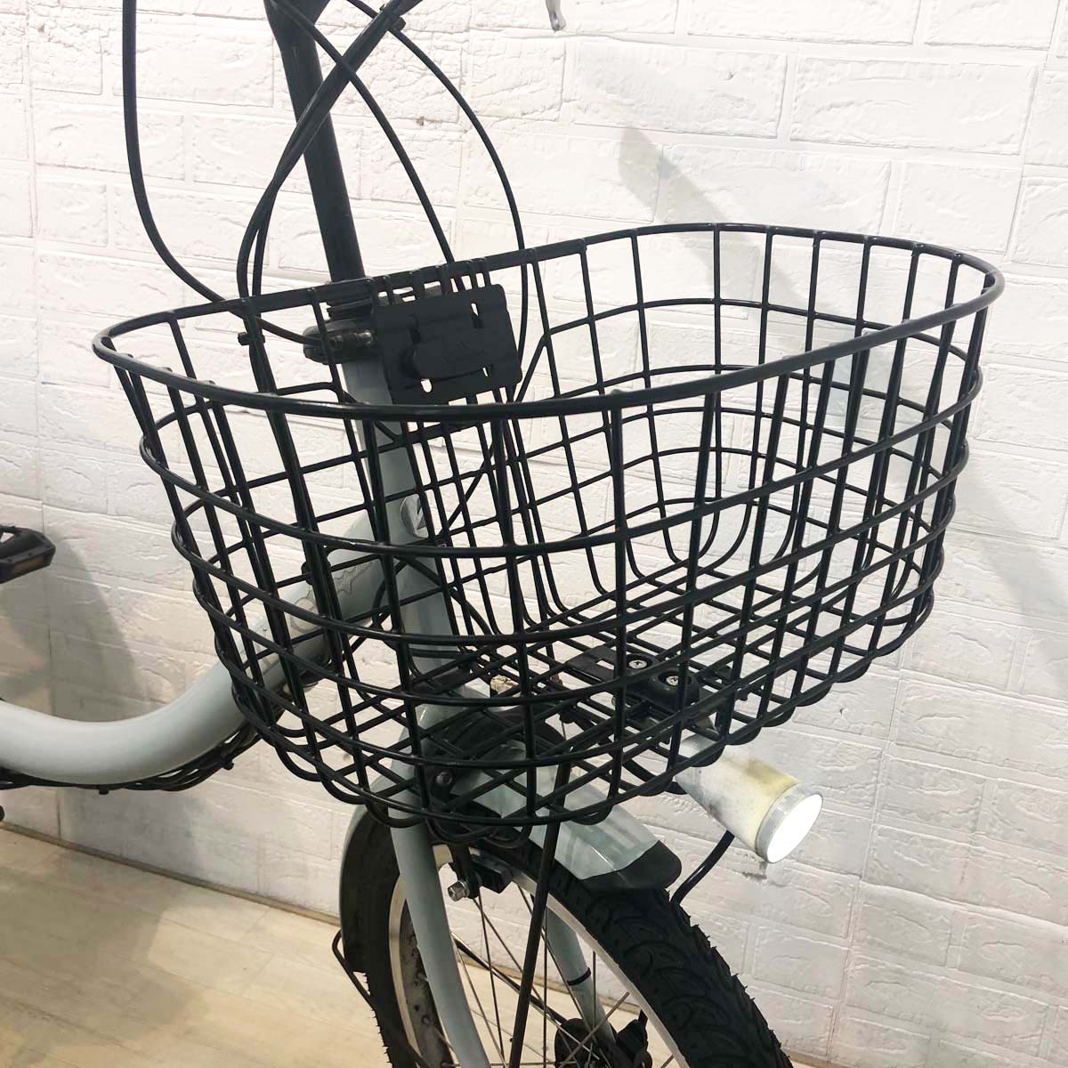 【１万円引き！】ブリヂストン ビッケ2e グレー 20インチ YG076 【中古車】