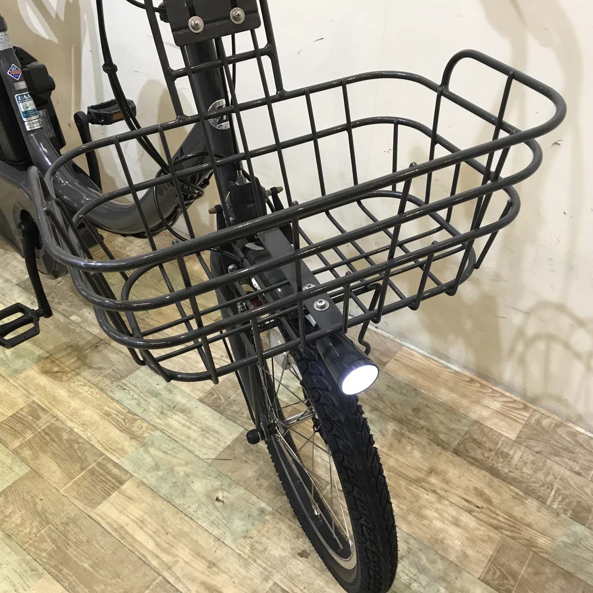 中古電動自転車 ブリヂストン bikke 2 e ビッケ ツー イー グレー 20インチ KA047