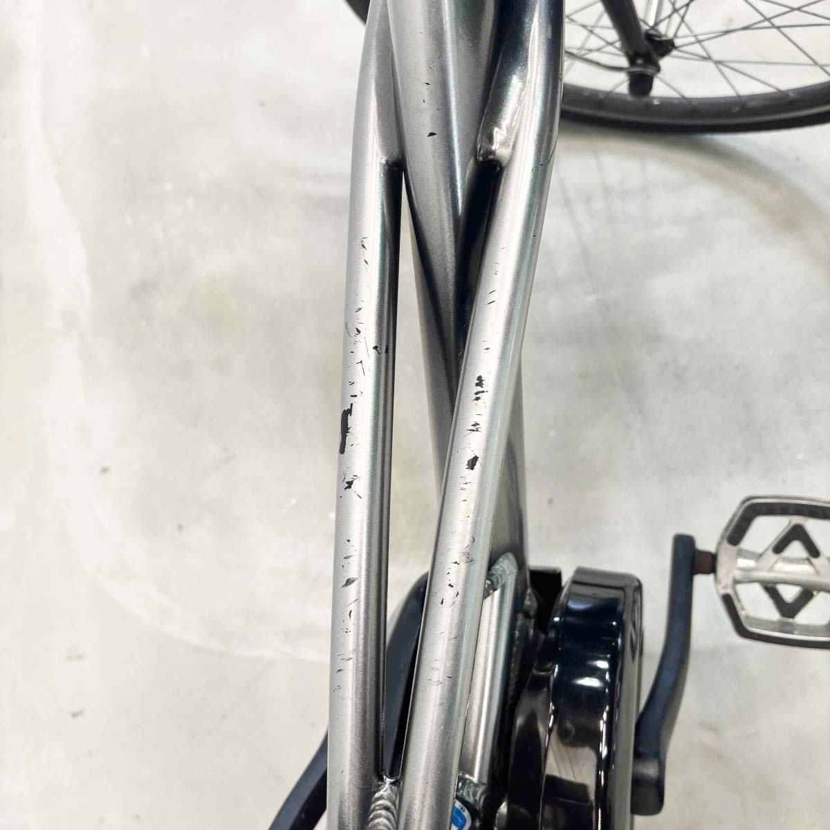 中古電動自転車 ヤマハ PAS シティX シルバー 20インチ YJ098