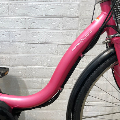 ヤマハ PAS ナチュラ L ピンク 26インチ YU066 【中古車】